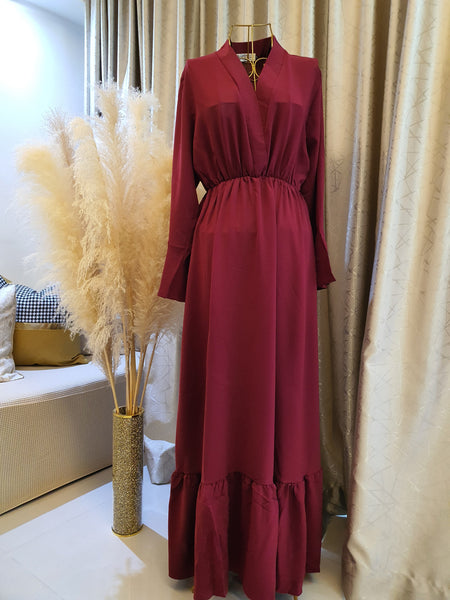 Kimono Plain Dress | AlmazHijabi.Com