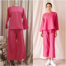 ❗️LAST PIECE: ELORA PANTS SET (Fuschia)