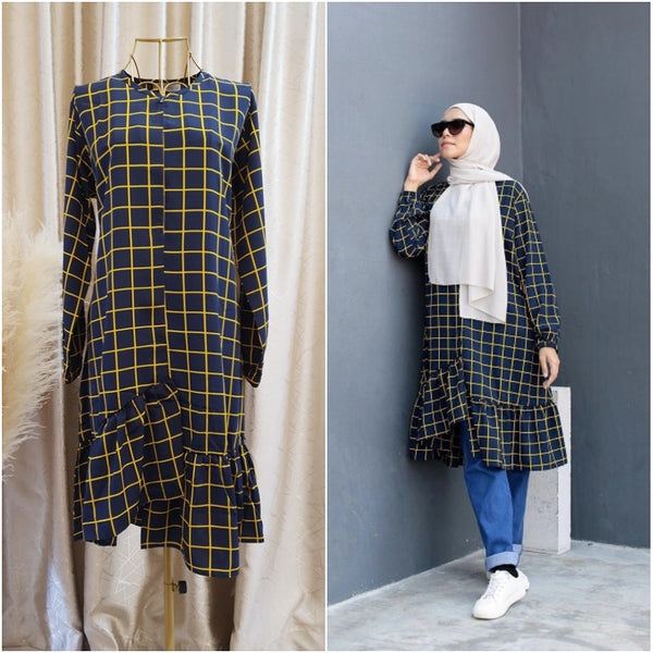 ❗️ LAST PIECE: MAYSAA GRID TUNIC