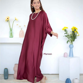 ❗️LAST PIECE: NAIMA CAFTAN (Maroon)