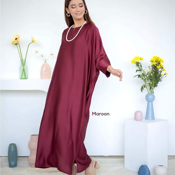 ❗️LAST PIECE: NAIMA CAFTAN (Maroon)