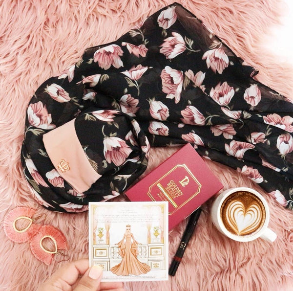 Helena Instant Tie-Back Bawal (D06)