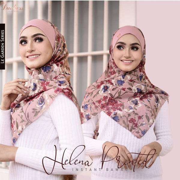 Helena Instant Tie-Back Bawal (D11)