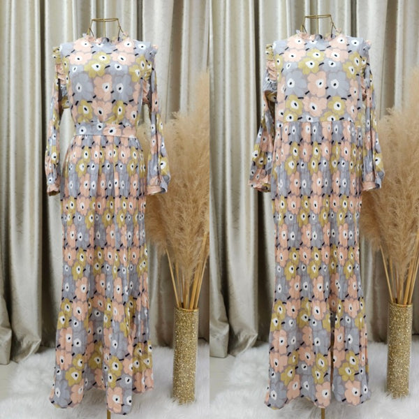 Mekko Ruffles Dress | AlmazHijabi.Com