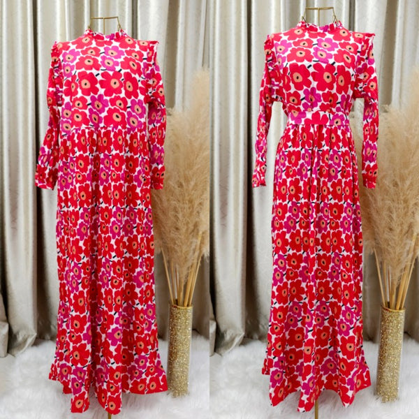 Mekko Ruffles Dress | AlmazHijabi.Com