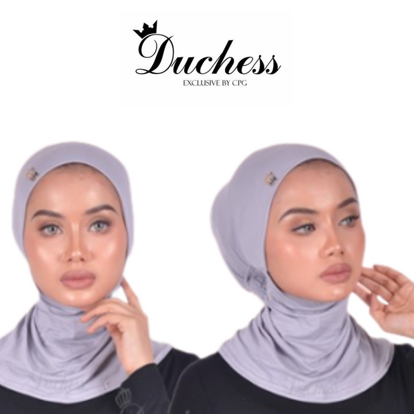 Duchess Royal Inner Neck (Sterling Grey) - Almaz Hijabi