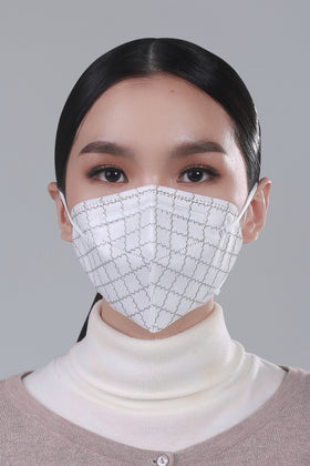 [100% AUTHENTIC] White Hybrid 3-Ply Protective Mask by JOVIAN