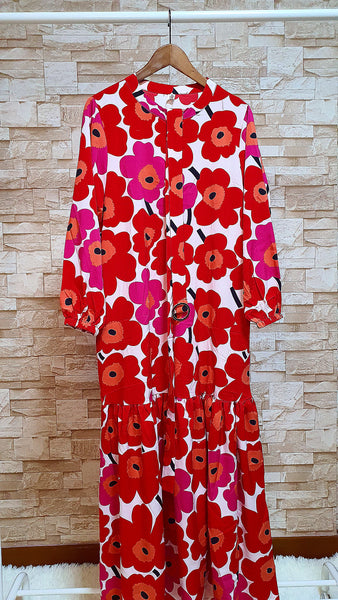 Unikko Poppy Dress | AlmazHijabi.Com