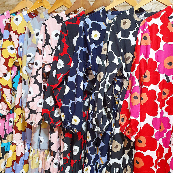 Unikko Poppy Dress | AlmazHijabi.Com