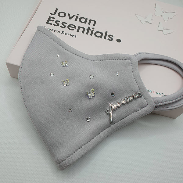 [100% AUTHENTIC] Swarovski Crystals Earloop Mask by JOVIAN