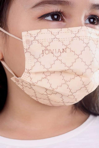 [100% AUTHENTIC] Kids Sand Monogram 3-Ply Mask by JOVIAN