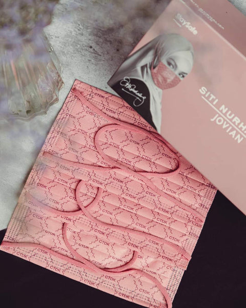 [100% AUTHENTIC] Jovian × CTDK Edition 3-Ply Headloop Mask (Rosette) by JOVIAN