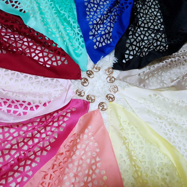 Exclusive- Adeeva Laser Cut Shawl