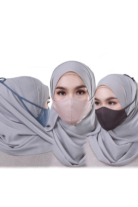 [100% AUTHENTIC] Hijab Ultralight Mask Set (3pcs) by JOVIAN