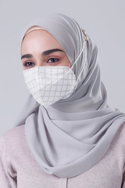 [100% AUTHENTIC] White Hybrid 3-Ply Protective Mask by JOVIAN