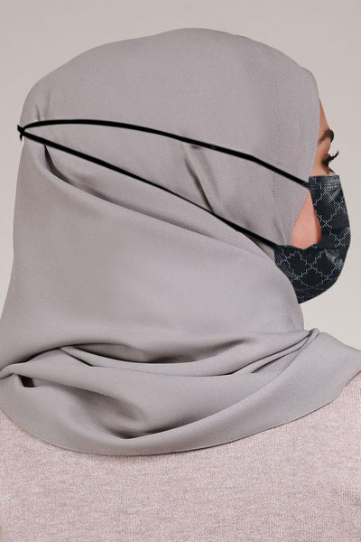 [100% AUTHENTIC] Black Monogram 3-Ply Headloop Mask by JOVIAN