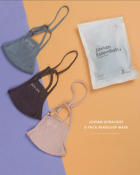 [100% AUTHENTIC] Headloop Ultralight Mask Set (3pcs) by JOVIAN