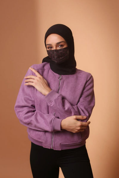 [100% AUTHENTIC] Jovian × CTDK Edition 3-Ply Headloop  Mask (Black Pink) by JOVIAN