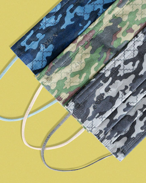 [100% AUTHENTIC] Camo Dark Earloop 3-Ply Mask by JOVIAN