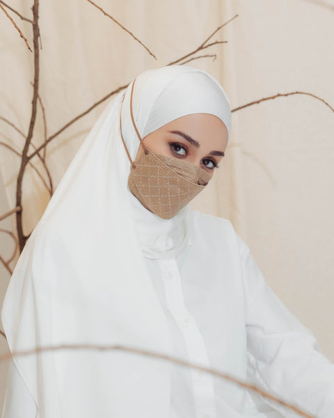 [100% AUTHENTIC] Wood Monogram KF94 Respirator (Headloop) by JOVIAN