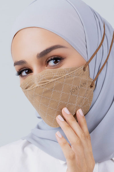 [100% AUTHENTIC] Wood Monogram KF94 Respirator (Headloop) by JOVIAN