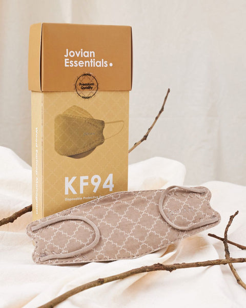 [100% AUTHENTIC] Wood Monogram KF94 Respirator (Earloop) by JOVIAN