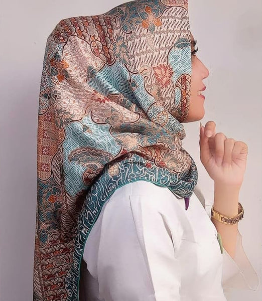 [EXCLUSIVE] Batik Series Square Shawl