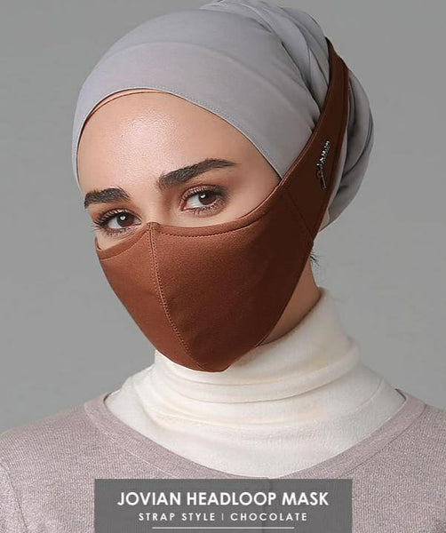 [100% AUTHENTIC] Hijab Headloop Strap Mask by JOVIAN