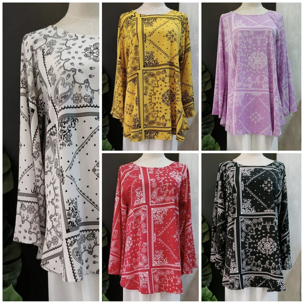 Bandana Batwing Top | AlmazHijabi.Com