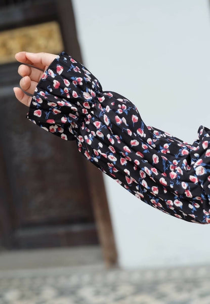 Flora Pleated Dress | AlmazHijabi.Com