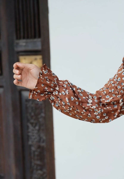 Flora Pleated Dress | AlmazHijabi.Com