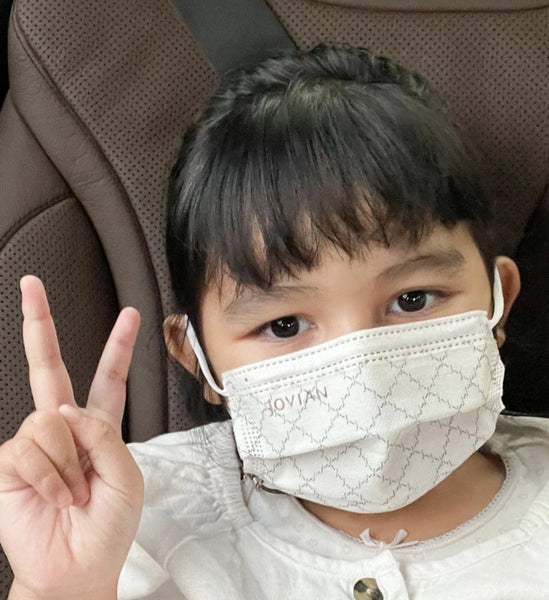 [100% AUTHENTIC] Kids Monogram 3-Ply Mask by JOVIAN