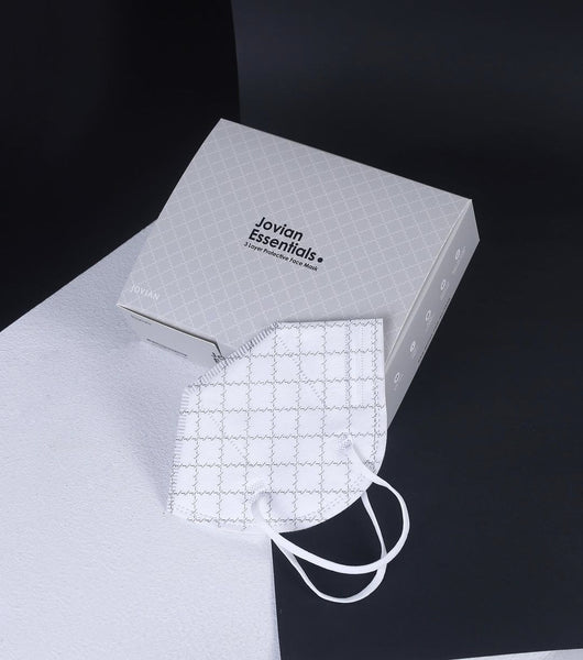 [100% AUTHENTIC] White Hybrid 3-Ply Protective Mask by JOVIAN