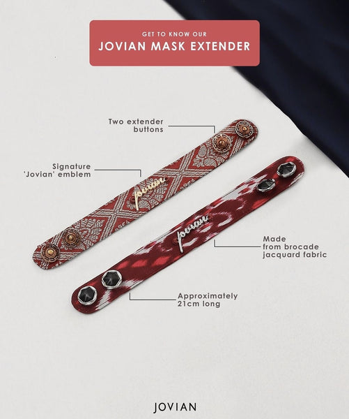 [100% AUTHENTIC] Brocade Mask Extender by JOVIAN