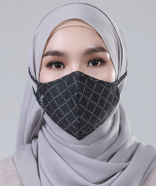 [100% AUTHENTIC] Hijab Monogram Ultralight Mask Set (3pcs) by JOVIAN