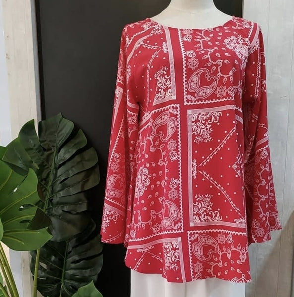 Bandana Batwing Top | AlmazHijabi.Com