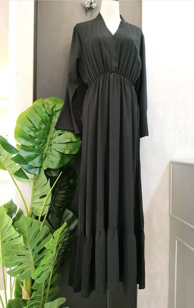 Kimono Plain Dress | AlmazHijabi.Com