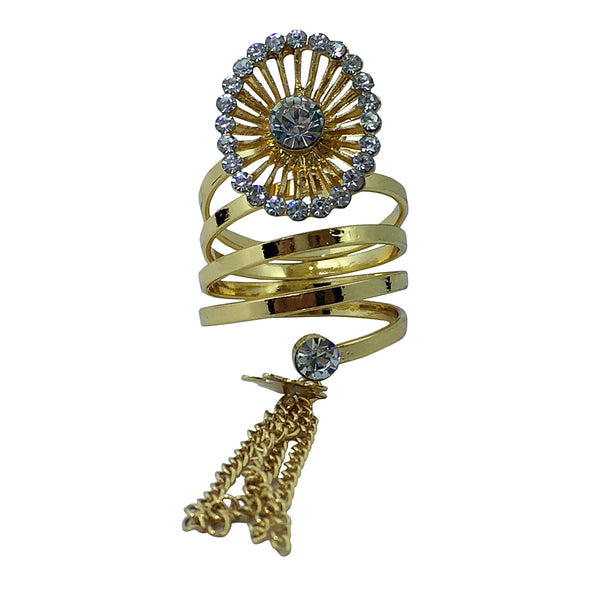 Elegant Shawl Ring (002) - Almaz Hijabi