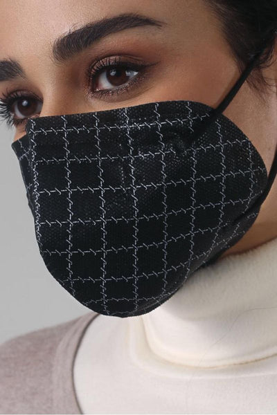 [100% AUTHENTIC] Black Hybrid 3-Ply Protective Mask by JOVIAN