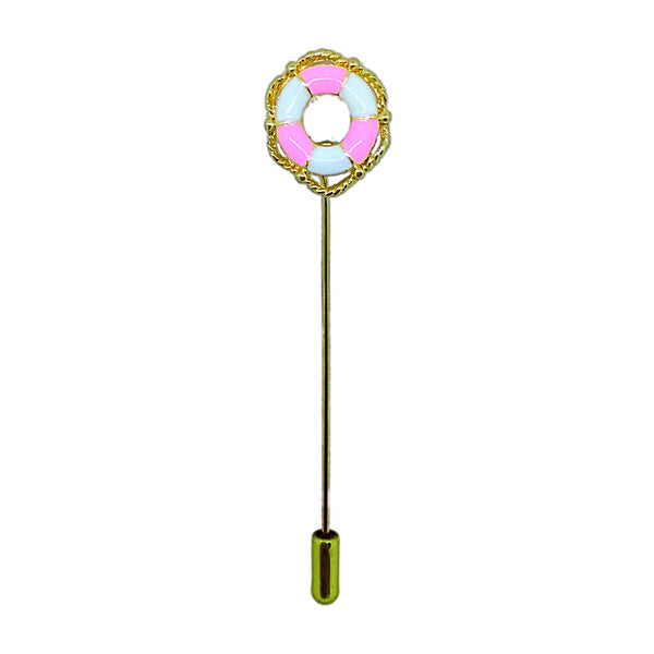 Pink Buoy Hijab Pin - Almaz Hijabi
