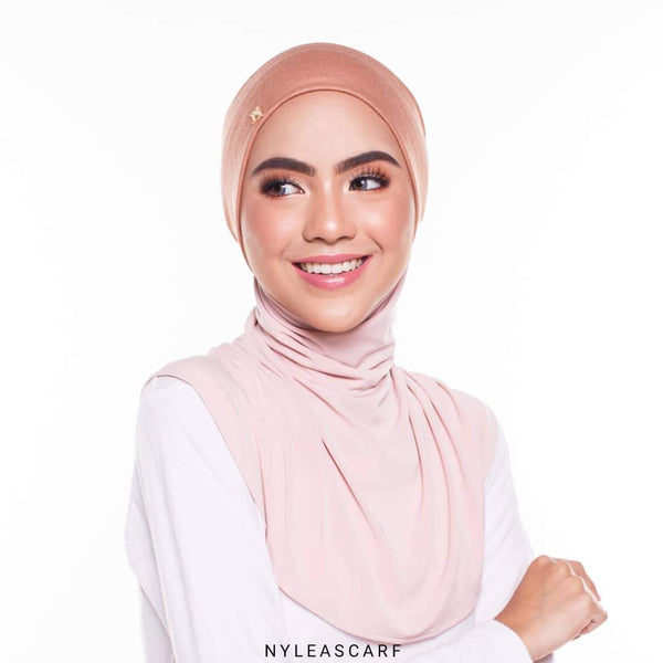 Premium Snowcap Inner (Desert Tan) - Almaz Hijabi
