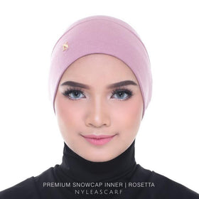 Premium Snowcap Inner (Rosetta) - Almaz Hijabi