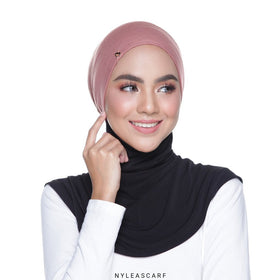 Premium Snowcap Inner (Sepia) - Almaz Hijabi