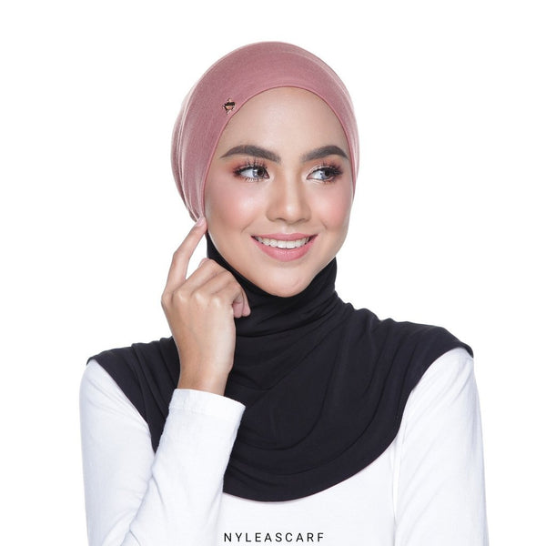 Premium Snowcap Inner (Sepia) - Almaz Hijabi
